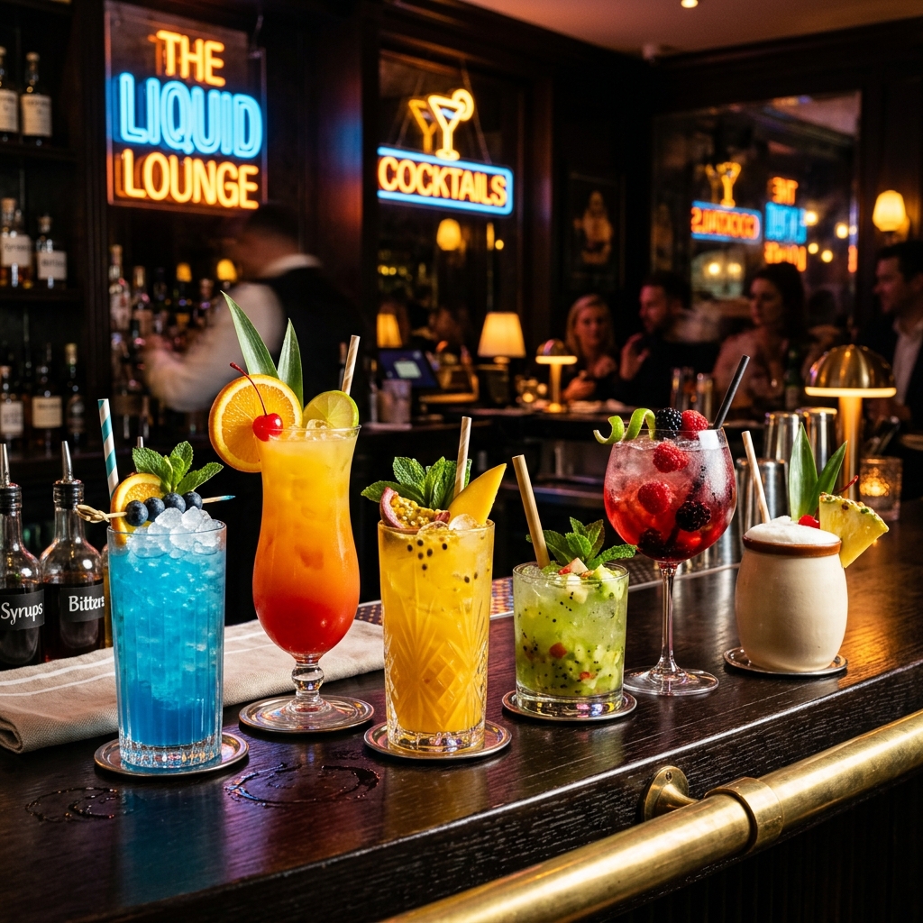 Vibrant Mocktails
